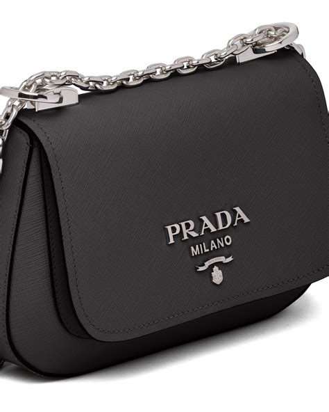 prada double cuir small saffiano leather|prada odette saffiano.